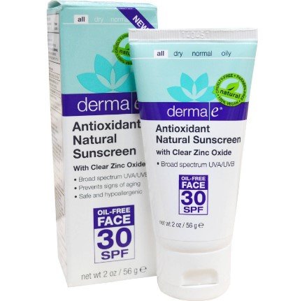 Derma Güneş Losyonu E Antioxidant Natural Sunscreen SPF OilFree Face L